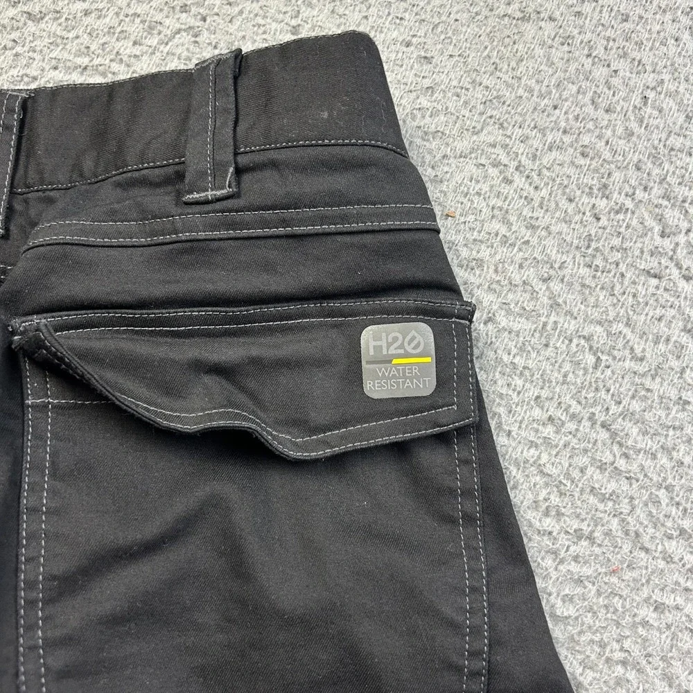 Caterpillar H2O Defender Pants Mens 36x34 Black Cargo Heavy Duty Utility Work